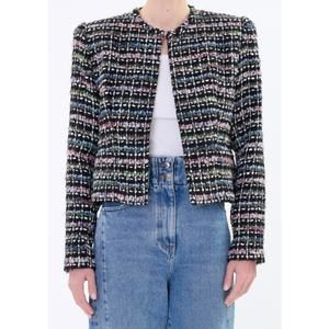 NEW IRO juane jacket in black multico